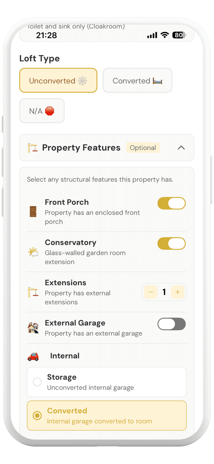 HouseGrader housing rep dashboard